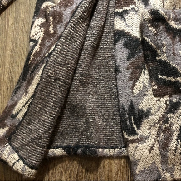 Vintage Wool & Mohair Long Open Front Cardigan - Picture 17 of 17